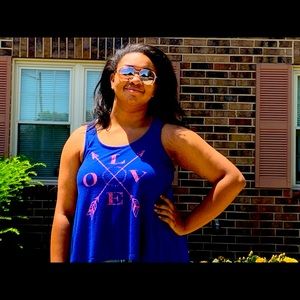 worn a couple of times and lace in the back